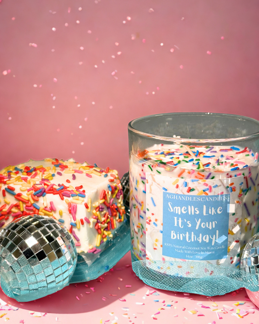 Happy Birthday Custom 14oz Candle